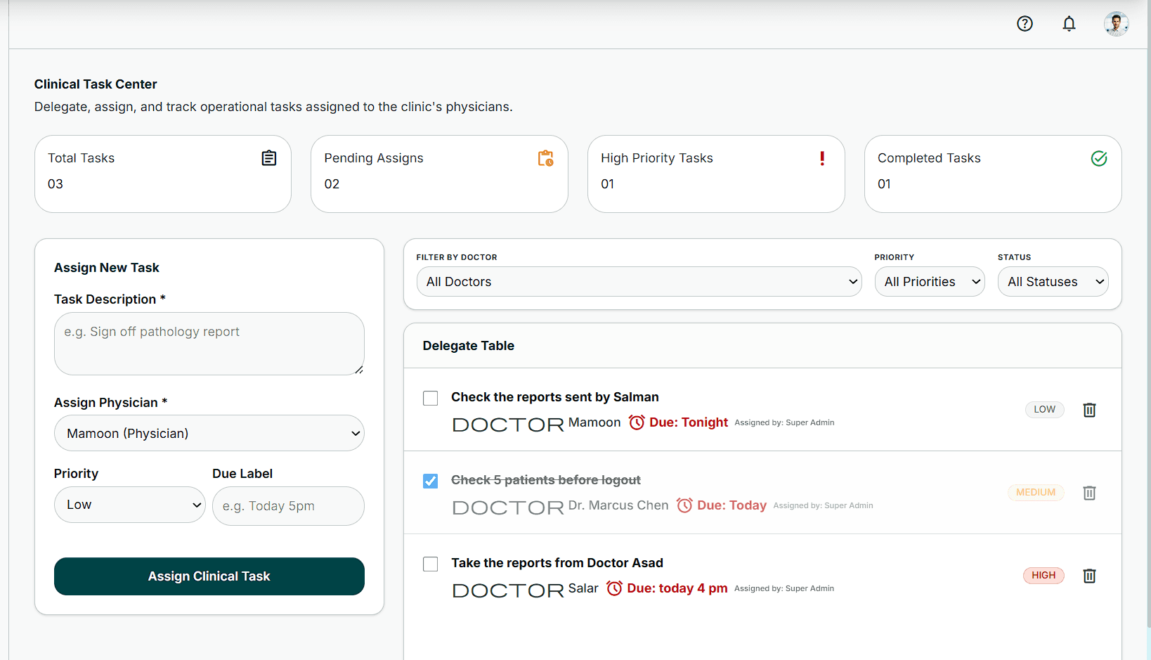 Task Management